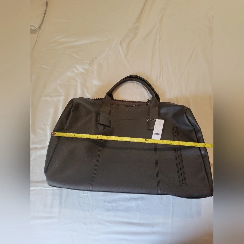 French Connection Dark Brown Duffel Bag